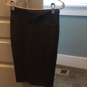 Olive Green XS LuLaRoe Cassie skirt